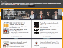 Tablet Screenshot of colpolsoc.org